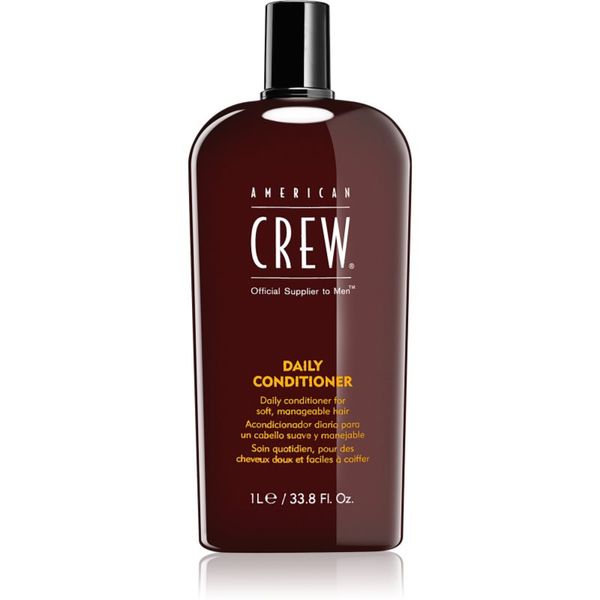 American Crew American Crew Hair & Body Daily Moisturizing Conditioner balzam za vsakodnevno uporabo 1000 ml