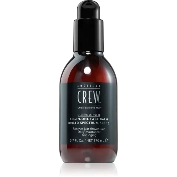 American Crew American Crew Shave & Beard ALL-IN-ONE Face Balm Broad Spectrum SPF 15 balzam za po britju SPF 15 170 ml