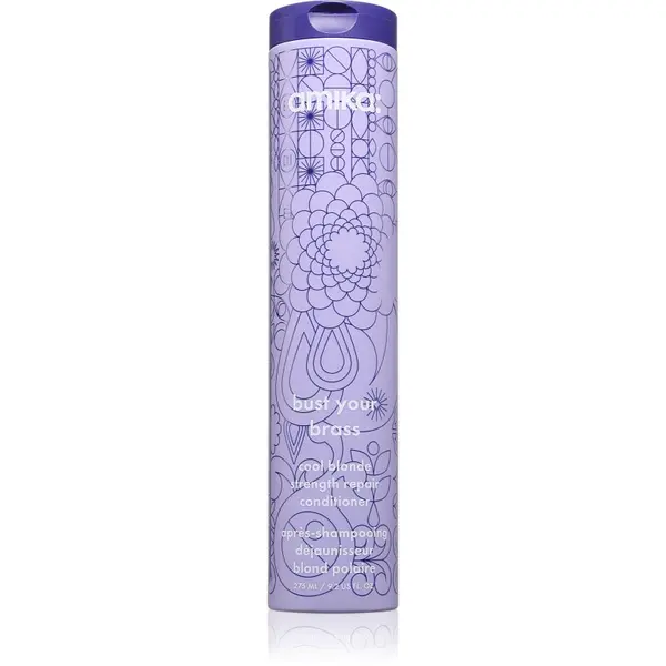 amika amika Bust Your Brass Cool Blonde Strenght Repair Conditioner balzam za blond lase 275 ml