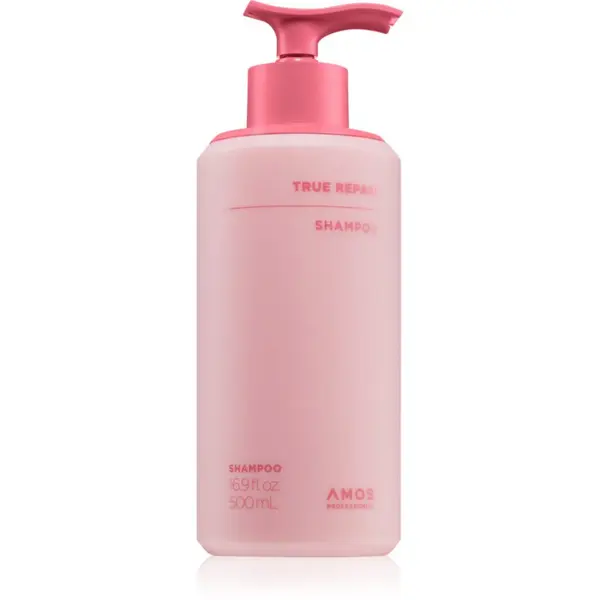 AMOS PROFESSIONAL AMOS PROFESSIONAL True Repair Shampoo šampon za glajenje in obnovo poškodovanih las 500 ml
