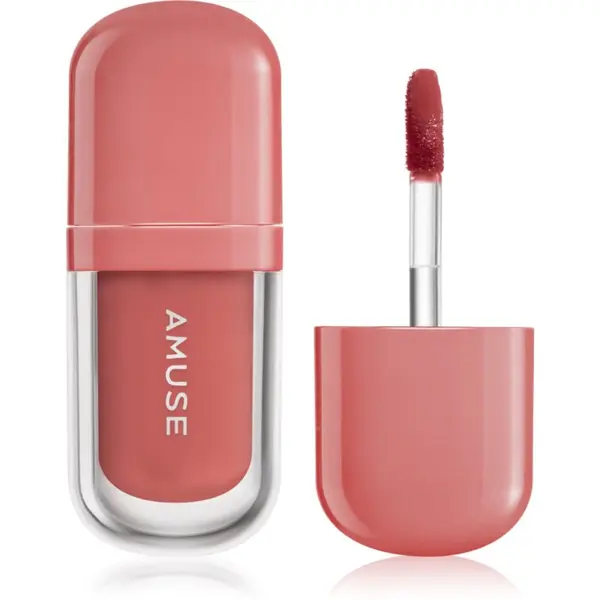 AMUSE AMUSE Bebe Tint dolgoobstojni sijaj za ustnice z vlažilnim učinkom odtenek 06 Pink Fig 3.8 g