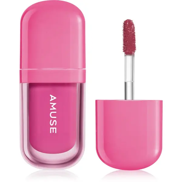 AMUSE AMUSE Bebe Tint dolgoobstojni sijaj za ustnice z vlažilnim učinkom odtenek 08 Grape Bebe 3.8 g