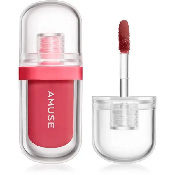 AMUSE AMUSE Jel-Fit Tint dolgoobstojni sijaj za ustnice za intenzivno vlažnost odtenek 07 Caramel 3.8 g