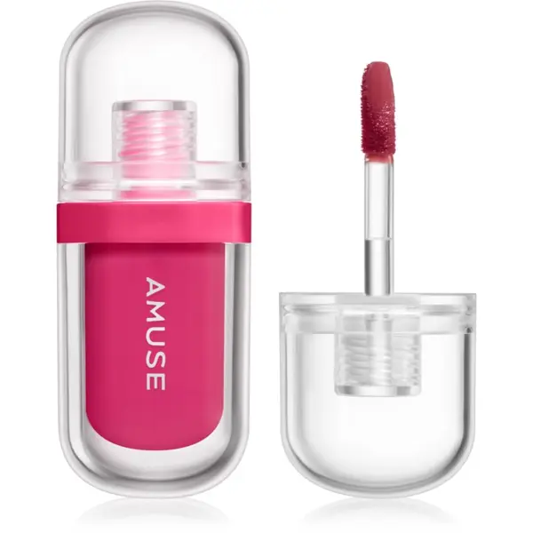 AMUSE AMUSE Jel-Fit Tint dolgoobstojni sijaj za ustnice za intenzivno vlažnost odtenek 08 Gorgeous Mauve 3.8 g