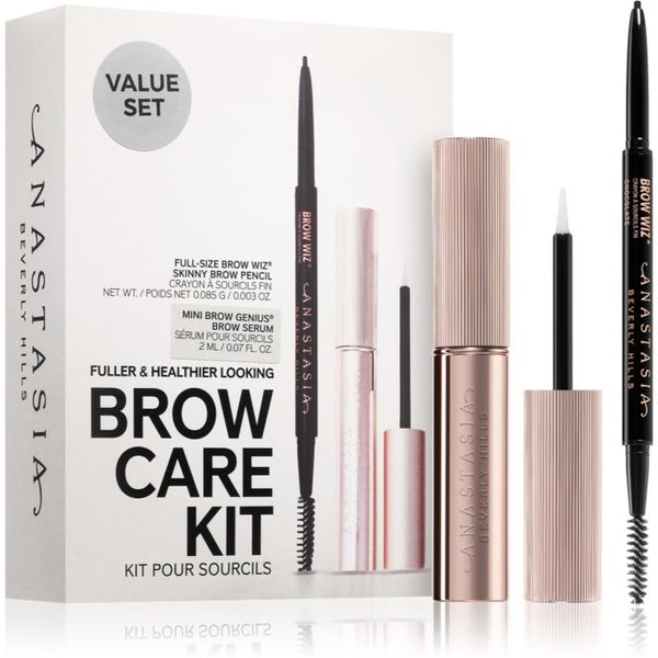 Anastasia Beverly Hills Anastasia Beverly Hills Brow Care Kit set za obrvi Ebony odtenek