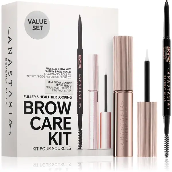 Anastasia Beverly Hills Anastasia Beverly Hills Brow Care Kit set za obrvi odtenek Dark Brown