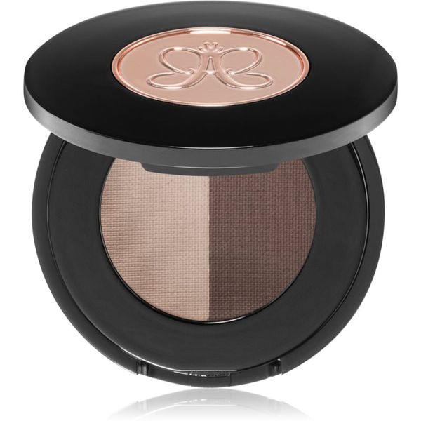 Anastasia Beverly Hills Anastasia Beverly Hills Brow Powder Duo puder za obrvi odtenek Dark Brown 2x0,8 g