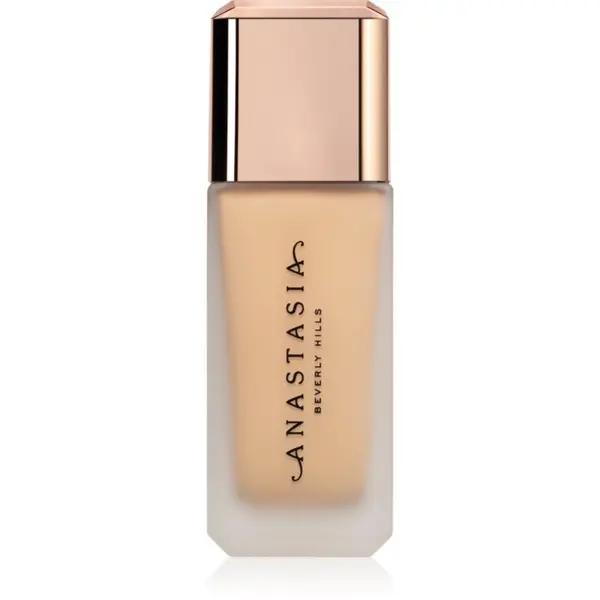 Anastasia Beverly Hills Anastasia Beverly Hills Impeccable Blurring Second-Skin Matte Foundation tekoči puder za srednje in izdatno prekrivanje odtenek 3W 35 ml