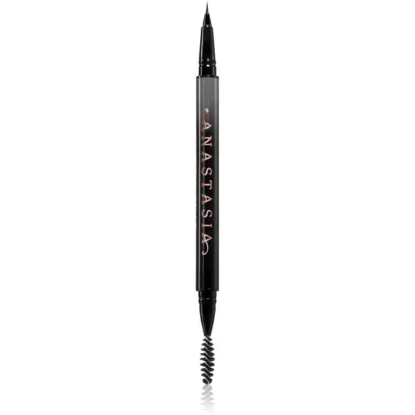 Anastasia Beverly Hills Anastasia Beverly Hills MicroStroke Brow Pen tekoče črtalo za obrvi s krtačko odtenek Granite 0.5 ml
