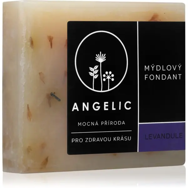 Angelic Angelic Soap fondant Levandule ekstra nežno naravno milo 105 g