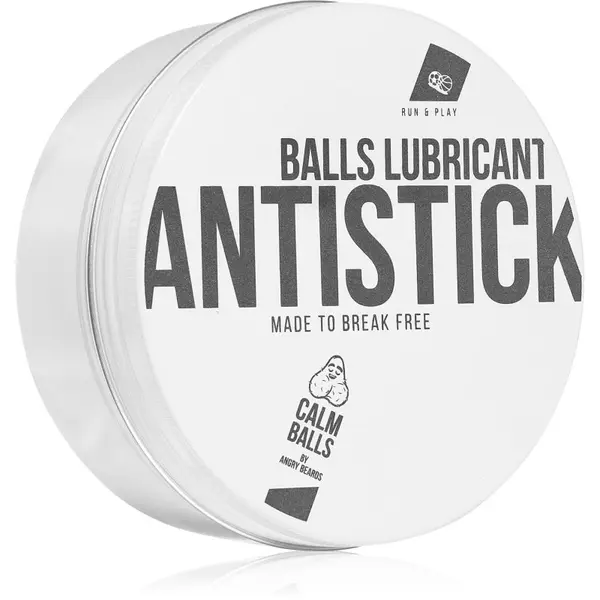 Angry Beards Angry Beards Balls Lubricant Antistick športno mazilo 135 g