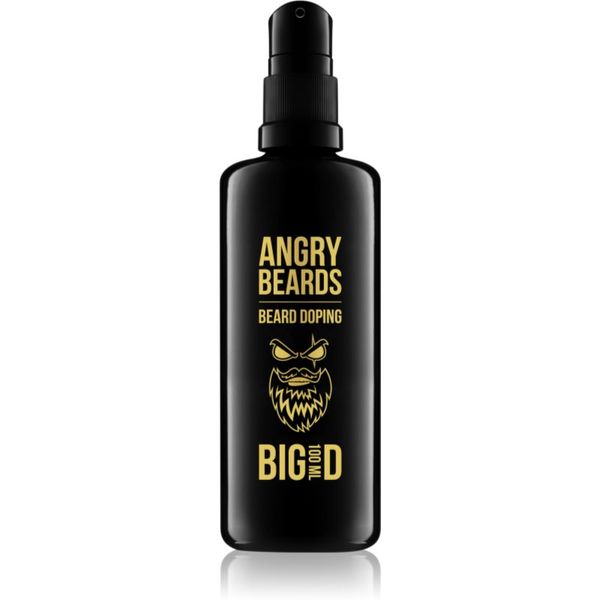 Angry Beards Angry Beards Beard Doping BIG D krepilni serum za brado za moške 100 ml