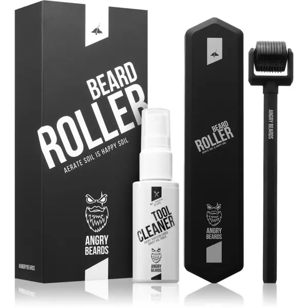 Angry Beards Angry Beards Beard Roller nega za spodbujanje rasti brade