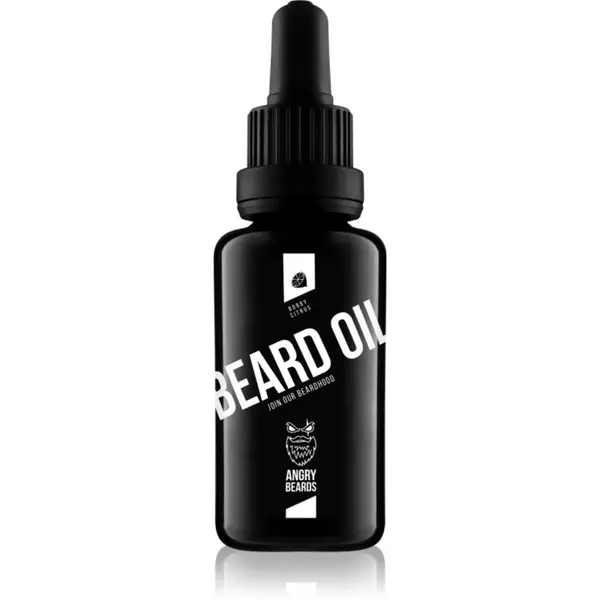 Angry Beards Angry Beards Bobby Citrus Beard Oil olje za brado 30 ml