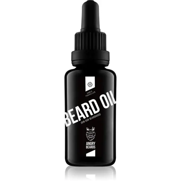 Angry Beards Angry Beards Chrisss Traveller Beard Oil 2.0 olje za brado 30 ml