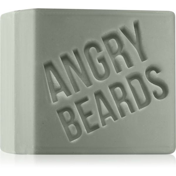 Angry Beards Angry Beards Dirty Sanchez čistilno trdo milo za roke za moške 100 g