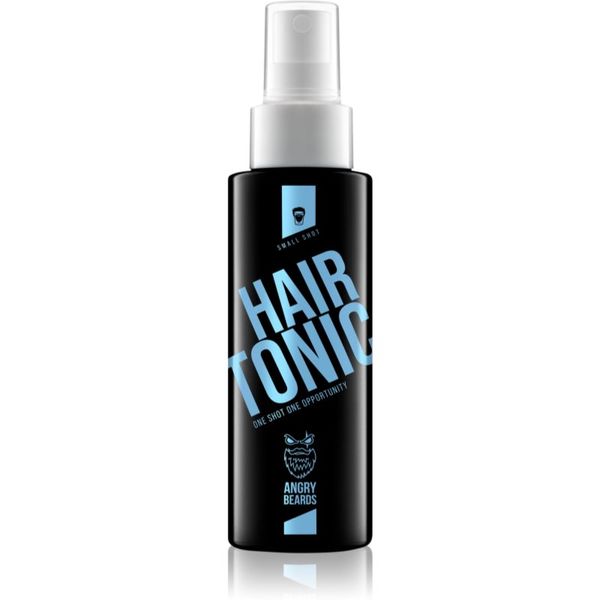 Angry Beards Angry Beards Hair Shot Tonic čistilni tonik za lase 100 ml