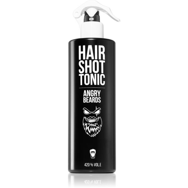 Angry Beards Angry Beards Hair Shot Tonic čistilni tonik za lase 500 ml