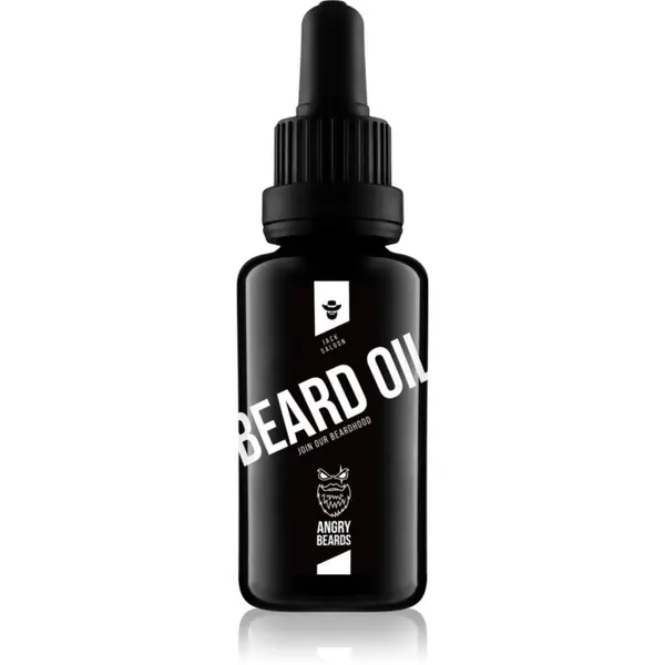 Angry Beards Angry Beards Jack Saloon Beard Oil olje za brado 30 ml