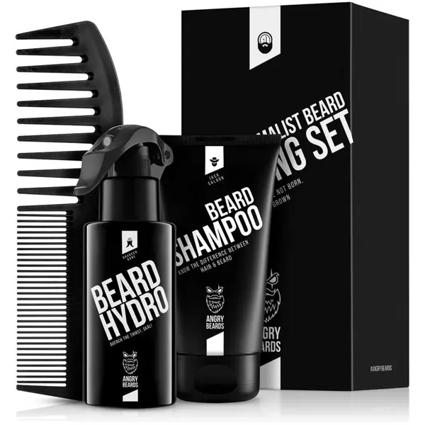 Angry Beards Angry Beards Minimalist Grooming Set set za brado