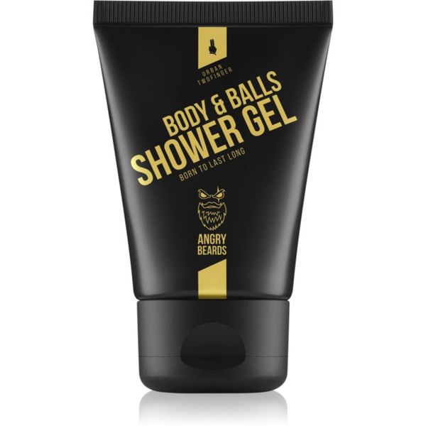 Angry Beards Angry Beards Urban Twofinger Shower Gel poživitveni gel za prhanje 50 ml