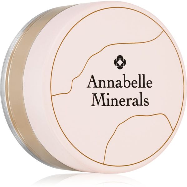 Annabelle Minerals Annabelle Minerals Coverage Mineral Foundation mineralni puder v prahu za popoln videz odtenek Golden Sand 4 g