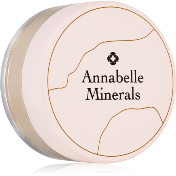 Annabelle Minerals Annabelle Minerals Coverage Mineral Foundation mineralni puder v prahu za popoln videz odtenek Natural Fairest 4 g