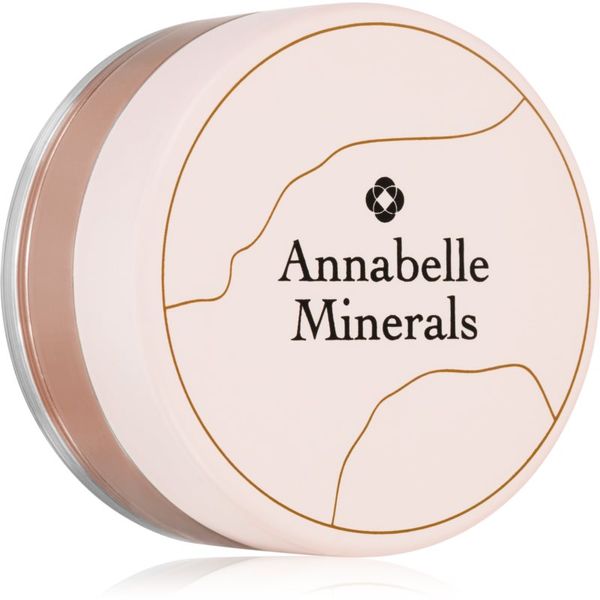 Annabelle Minerals Annabelle Minerals Luminous Mineral Blush Rdečilo za posvetlitev odtenek Peach Glow 4 g