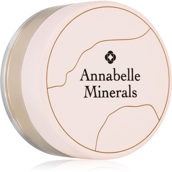 Annabelle Minerals Annabelle Minerals Matte Mineral Foundation mineralni puder v prahu za mat videz odtenek Golden Fairest 4 g