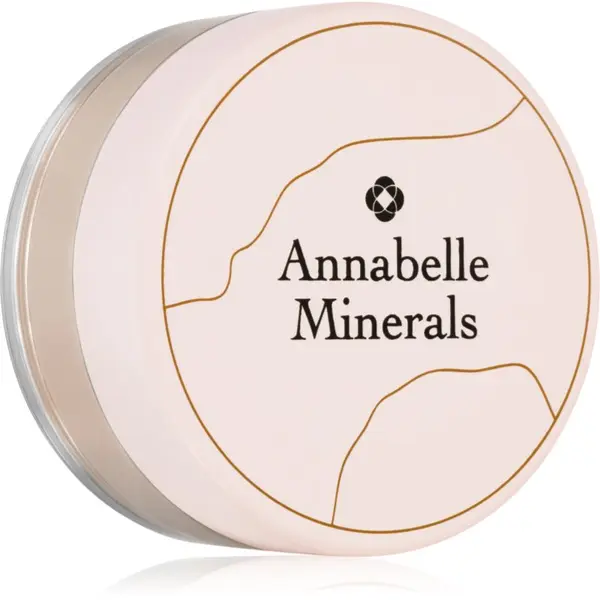 Annabelle Minerals Annabelle Minerals Matte Mineral Foundation mineralni puder v prahu za mat videz odtenek Natural Fairest 4 g