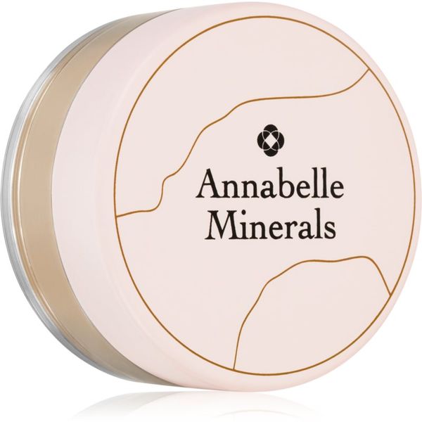 Annabelle Minerals Annabelle Minerals Radiant Mineral Foundation mineralni puder v prahu za osvetlitev kože odtenek Golden Fair 4 g