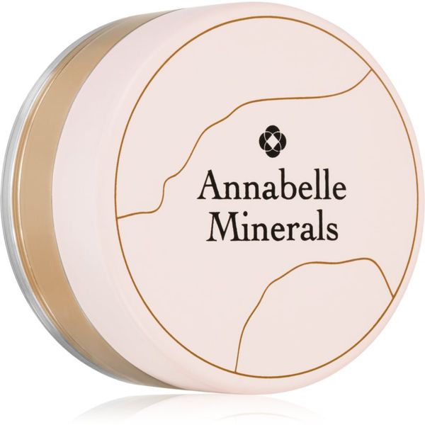 Annabelle Minerals Annabelle Minerals Radiant Mineral Foundation mineralni puder v prahu za osvetlitev kože odtenek Golden Light 4 g