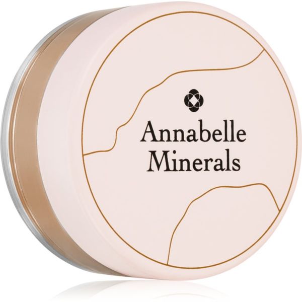 Annabelle Minerals Annabelle Minerals Radiant Mineral Foundation mineralni puder v prahu za osvetlitev kože odtenek Golden Medium 4 g
