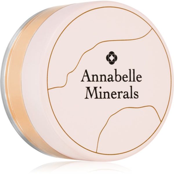 Annabelle Minerals Annabelle Minerals Radiant Mineral Foundation mineralni puder v prahu za osvetlitev kože odtenek Golden Sand 4 g