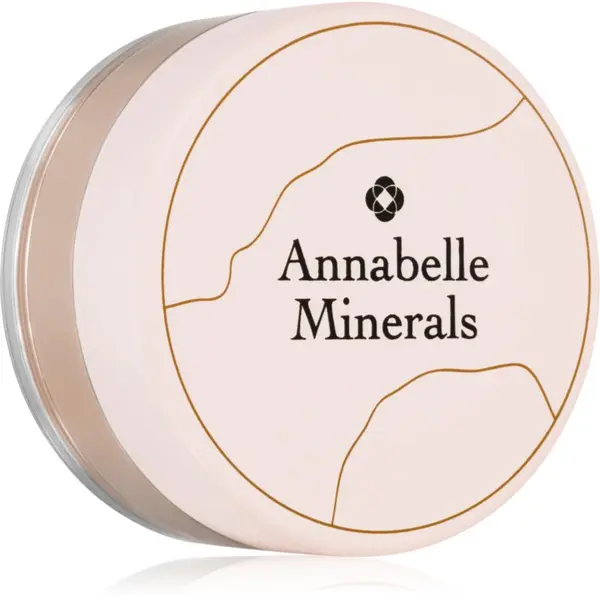 Annabelle Minerals Annabelle Minerals Radiant Mineral Foundation mineralni puder v prahu za osvetlitev kože odtenek Natural Fair 4 g