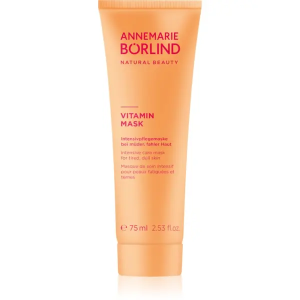 ANNEMARIE BÖRLIND ANNEMARIE BÖRLIND BEAUTY MASKS vlažilna in posvetlitvena maska z vitamini 75 ml