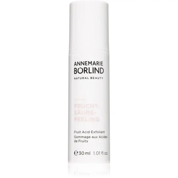 ANNEMARIE BÖRLIND ANNEMARIE BÖRLIND Fruit Acid Peeling čistilni piling za obraz z gladilnim učinkom 30 ml
