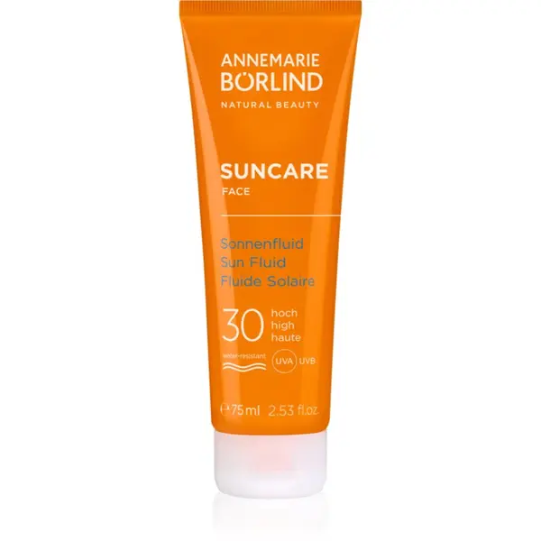 ANNEMARIE BÖRLIND ANNEMARIE BÖRLIND SUNCARE fluid za obraz za sončenje SPF 30 75 ml