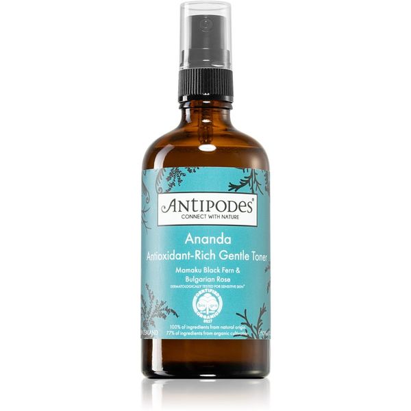 Antipodes Antipodes Ananda Antioxidant-Rich Gentle Toner antioksidacijski tonik v pršilu 100 ml