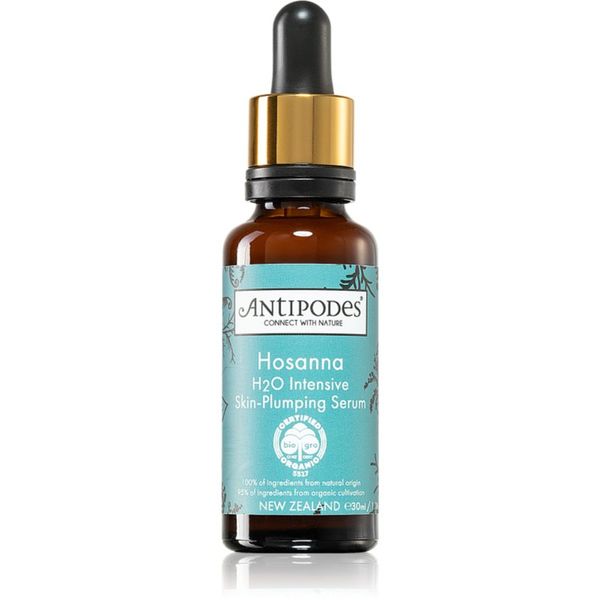 Antipodes Antipodes Hosanna H₂O Intensive Skin-Plumping Serum intenzivno vlažilni serum za obraz 30 ml