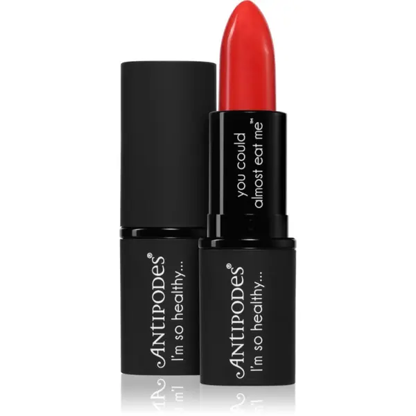 Antipodes Antipodes Moisture-Boost Natural Lipstick hranilna šminka odtenek West Coast Sunset 4 g