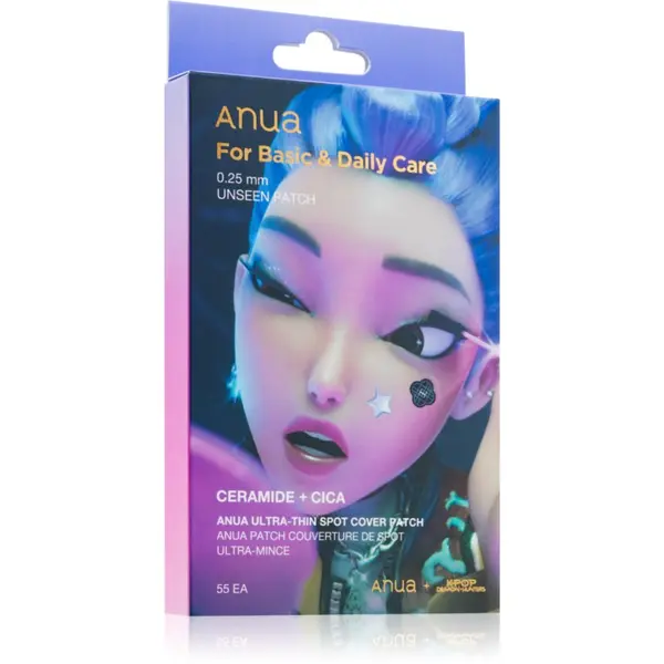 Anua Anua K-Pop Demon Hunters Ultra-Thin Spot Cover Patch obliži za problematično kožo 55 kos