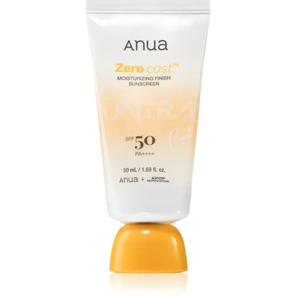 Anua Anua K-Pop Demon Hunters Zero-Cast Sunscreen vlažilna zaščitna krema SPF 50 50 ml