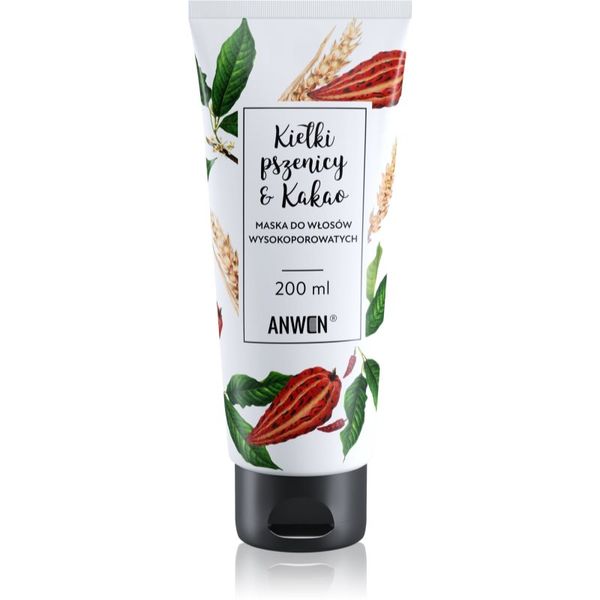 Anwen Anwen Wheat & Cocoa maska za lase High Porosity 200 ml