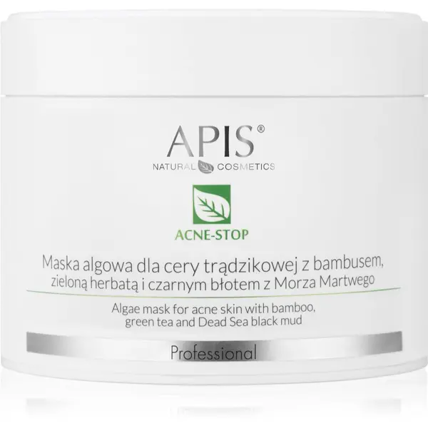 Apis Natural Cosmetics Apis Natural Cosmetics Acne-Stop Professional čistilna in mehčalna maska za mastno k aknam nagnjeno kožo 100 g