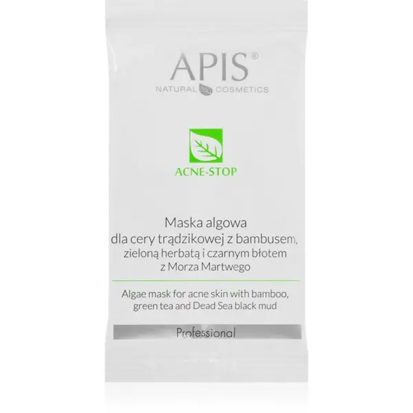 Apis Natural Cosmetics Apis Natural Cosmetics Acne-Stop Professional čistilna in mehčalna maska za mastno k aknam nagnjeno kožo 20 g
