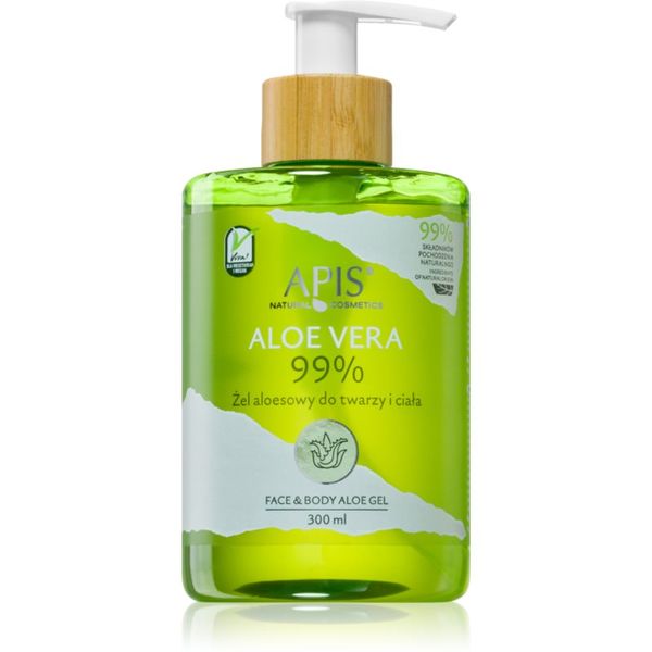 Apis Natural Cosmetics Apis Natural Cosmetics Aloe Vera intenzivni vlažilni gel za obraz, telo in lase 300 ml
