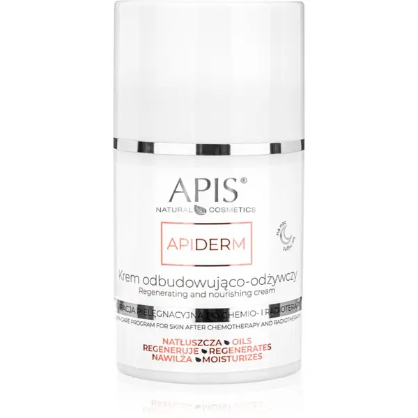 Apis Natural Cosmetics Apis Natural Cosmetics Apiderm nočna regeneracijska krema s hranilnim učinkom 50 ml