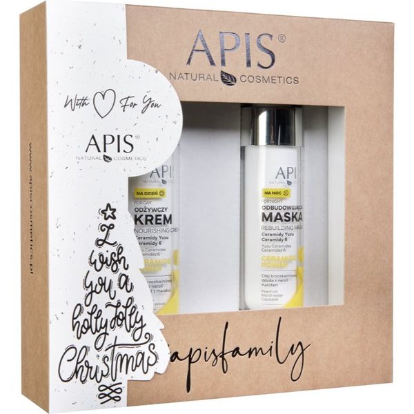 Apis Natural Cosmetics Apis Natural Cosmetics Ceramide Power darilni set (za prehrano in hidracijo)