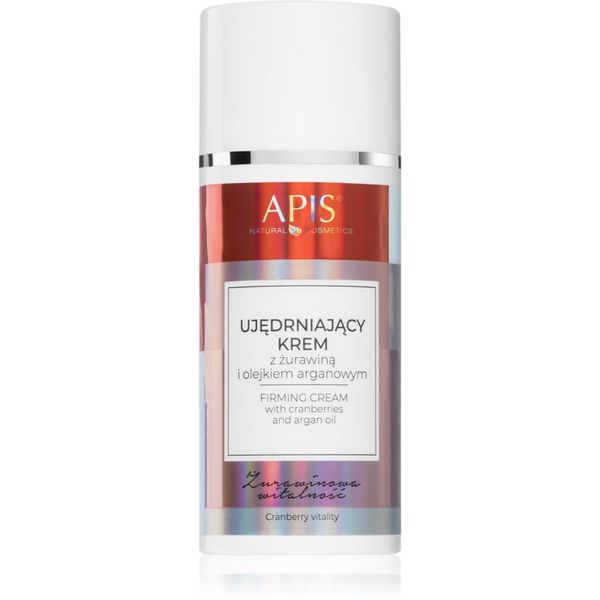 Apis Natural Cosmetics Apis Natural Cosmetics Cranberry Vitality lahka učvrstitvena krema za obraz, vrat in dekolte 100 ml